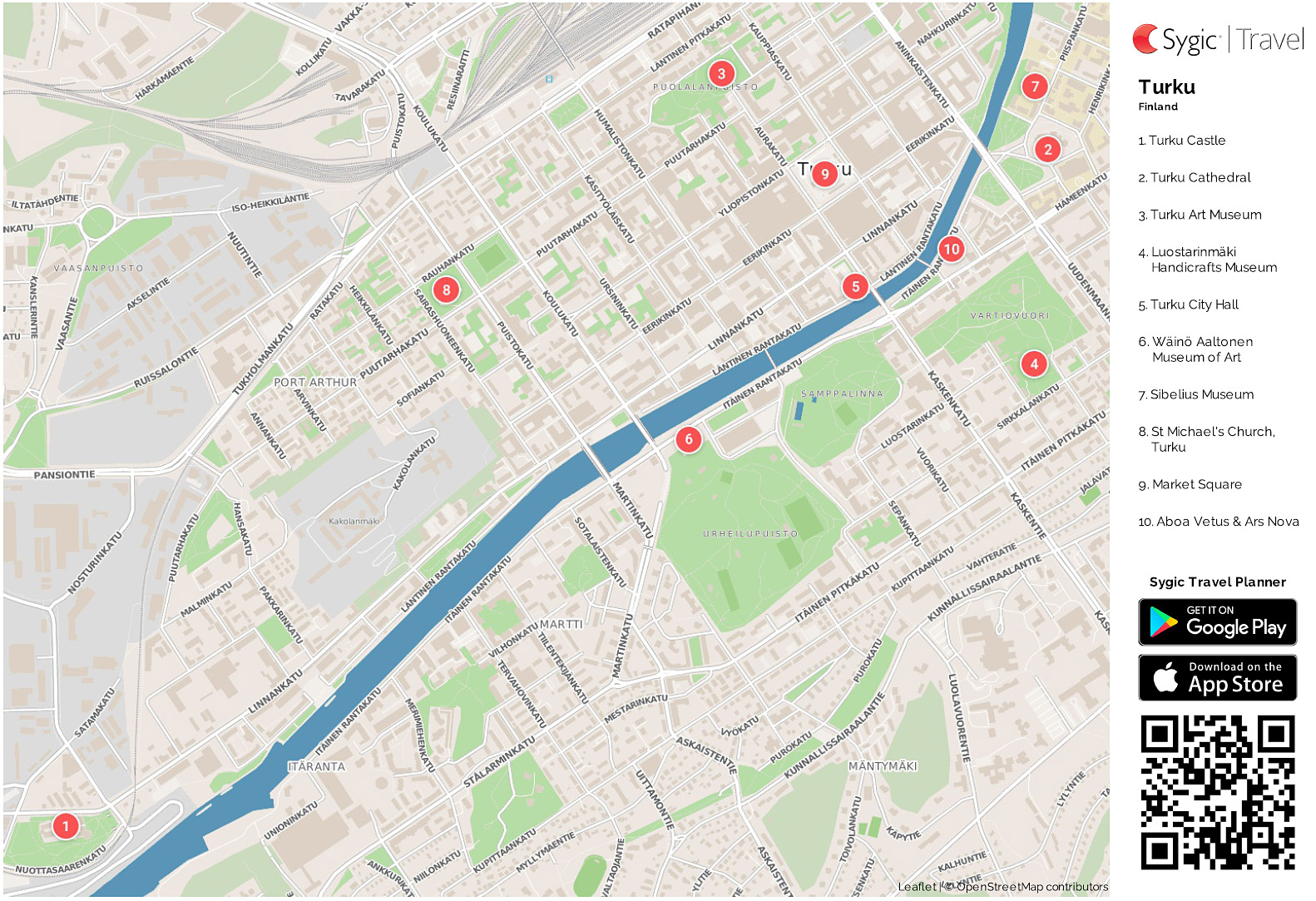 Turku map